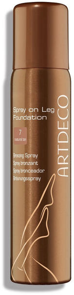 Artdeco Spray on Leg Foundation 7 Natural Tan (100ml)