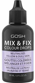Gosh Copenhagen Mix & Fix Colour Drops Neutralises Yellow & Dull Skin