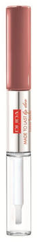 Pupa Made to Last Lip Duo Lipstick (8ml) - 011 Natural Brown