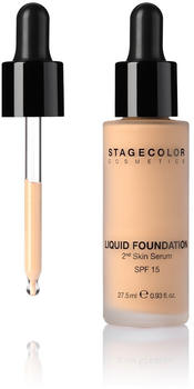 Stagecolor Liquid Foundation 2nd Skin Serum SPF 15 - Natural Beige (27,5ml)