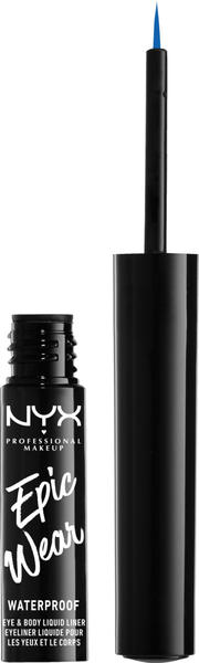 NYX Eyeliner Epic Wear Semi Permanent Liquid Liner Sapphire 05 (3,5 ml)