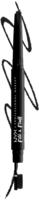 NYX Professional Makeup Fill & Fluff Augenbrauen-Pomade im Stift Farbton 08 - Black