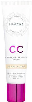 Lumene CC Color Correcting Cream SPF 20 Ultra Light (30ml)