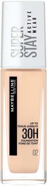 Maybelline SuperStay Active Wear Foundation 02 naked ivory (30ml)