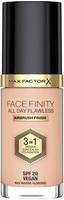 Max Factor Facefinity All Day Flawless 3in1 N45 Warm Almond 30 ml, Grundpreis: &euro;