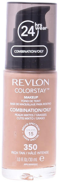 Revlon ColorStay Combination/Oily Skin SPF15 (30ml) 350 Rich Tan