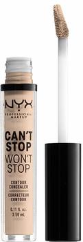NYX Can't Stop Won't Stop Contour Concealer Alabaster (3,5 ml)
