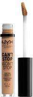 NYX Professional MakeUp Can't Stop Won't Stop Contour Concealer 7.5 Soft Beige 3.5 ml