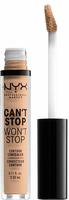 NYX Professional MakeUp Can't Stop Won't Stop Contour Concealer 07 Natural 3.5 ml