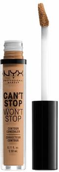 NYX Can't Stop Won't Stop Contour Concealer Neutral Buff (3,5 ml)