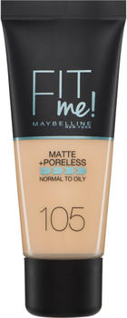Maybelline Fit me! Matte + Poreless Make-up (30ml) 107 Rose Beige