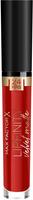 Max Factor Lipfinity Velvet Matte Red Luxury 25 - Fl&uuml;ssiger Lippenstift mit mattem