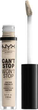 NYX Can't Stop Won't Stop Contour Concealer Fair 1,5 (3,5 ml)