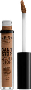 NYX Concealer Can't Stop Won't Stop Contour Concealer Mahogany 16 (3,5 ml)
