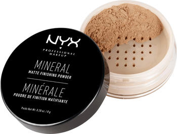 NYX Mineral Matte Finishing Powder 02 medium/dark (8 g)