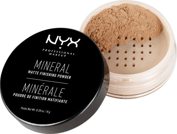 NYX Mineral Matte Finishing Powder 02 medium/dark (8 g)