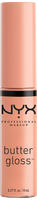 NYX Professional Makeup Butter Gloss Lipgloss Farbton 13 Fortune Cookie 8 ml,
