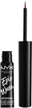 NYX Eyeliner Epic Wear Semi Permanent Liquid Liner Red 07 (3,5 ml)