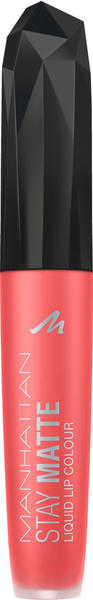 Manhattan Cosmetics Manhattan Stay Matte Liquid Lip Colour Lip Gloss (5,5ml) 350 Coral Sass