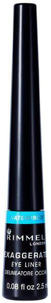 Rimmel London Exaggerate Eye Liner 003 Waterproof Black (2,5 ml)