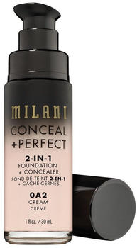 Milani Conceal & Perfect 2in1 Foundation + Concealer (30ml) Cream