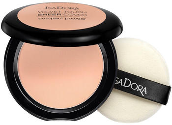 IsaDora Velvet Touch Sheer Cover Compact Powder - Nr.43 Cool Sand (10g)