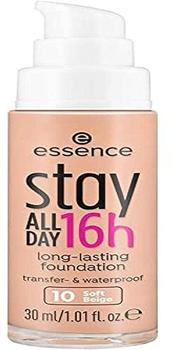 Essence Stay ALL DAY 16h long-lasting Foundation 10 Soft Beige (30ml)