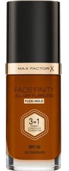Max Factor Facefinity All Day Flawless Foundation SPF20 102 Chocolate (30ml)