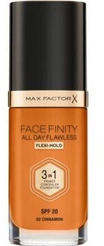 Max Factor Facefinity All Day Flawless Foundation SPF20 92 Cinnamon (30ml)