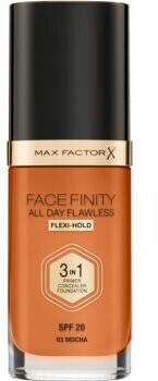 Max Factor Facefinity All Day Flawless Foundation SPF20 93 Mocha (30ml)