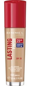 Rimmel London Lasting Finish 25H Foundation SPF20 160 Vanilla (30ml)