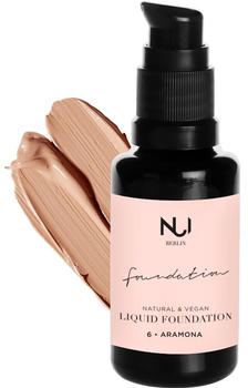 NUI Cosmetics Natural Liquid Foundation 06 Aramona (30ml)
