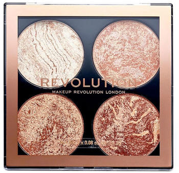 Makeup Revolution Cheek Kit Bronzing & Highlighting Palette - Don't Hold Back (8,8g)