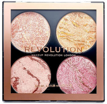 Makeup Revolution Cheek Kit Bronzing & Highlighting Palette - Fresh Perspective (8,8g)
