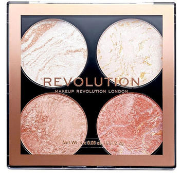 Makeup Revolution Cheek Kit Bronzing & Highlighting Palette - Take a Breather (8,8g)