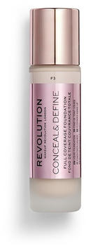 Makeup Revolution Conceal & Define Make Up F3 (23 ml)