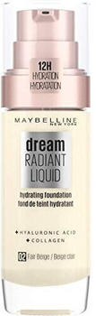 Maybelline Dream Radiant Liquid Make-Up (30 ml) 02 Light Beige