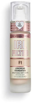 Makeup Revolution IRL Filter Longwear Foundation (23ml) F1