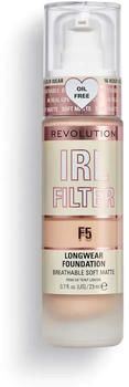 Makeup Revolution IRL Filter Longwear Foundation (23ml) F5