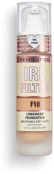 Makeup Revolution IRL Filter Longwear Foundation (23ml) F10