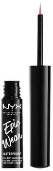 NYX Epic Wear Metallic Liquid Liner (3,5 ml) fuschia