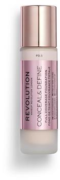 Makeup Revolution Conceal & Define Make Up F0.5 (23 ml)