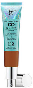 IT Cosmetics Your Skin But Better™ CC+™ Cream Oil Free Matte LSF 40 + Rich Honey (32ml)