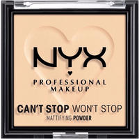 NYX Professional Makeup Can't Stop Won't Stop Mattifying Powder mattierendes Puder