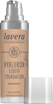 Lavera Hyaluron Liquid Foundation (30ml) 03 warm nude