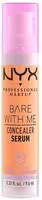 NYX Professional MakeUp Bare With Me Concealer Serum 06 Tan 9.6 ml
