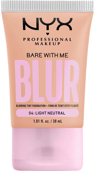 NYX Bare With Me Blur Tint Foundation 04 Light Neutral (30ml)