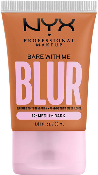 NYX Bare With Me Blur Tint Foundation (30ml) 12 Medium Dark