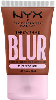 NYX Bare With Me Blur Tint Foundation (30ml) 19 Deep Golden