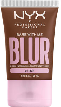 NYX Bare With Me Blur Tint Foundation (30ml) 21 Rich
